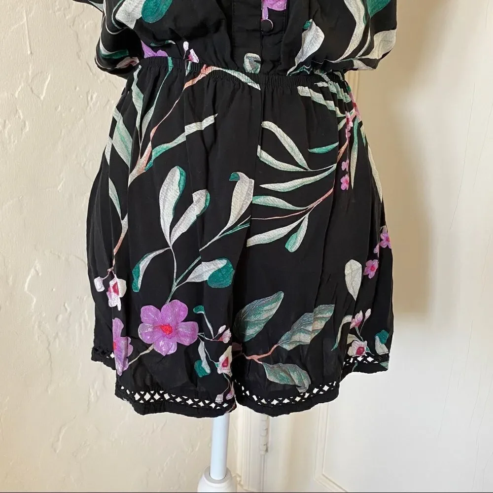 4/$20 Cotton On Floral Romper
